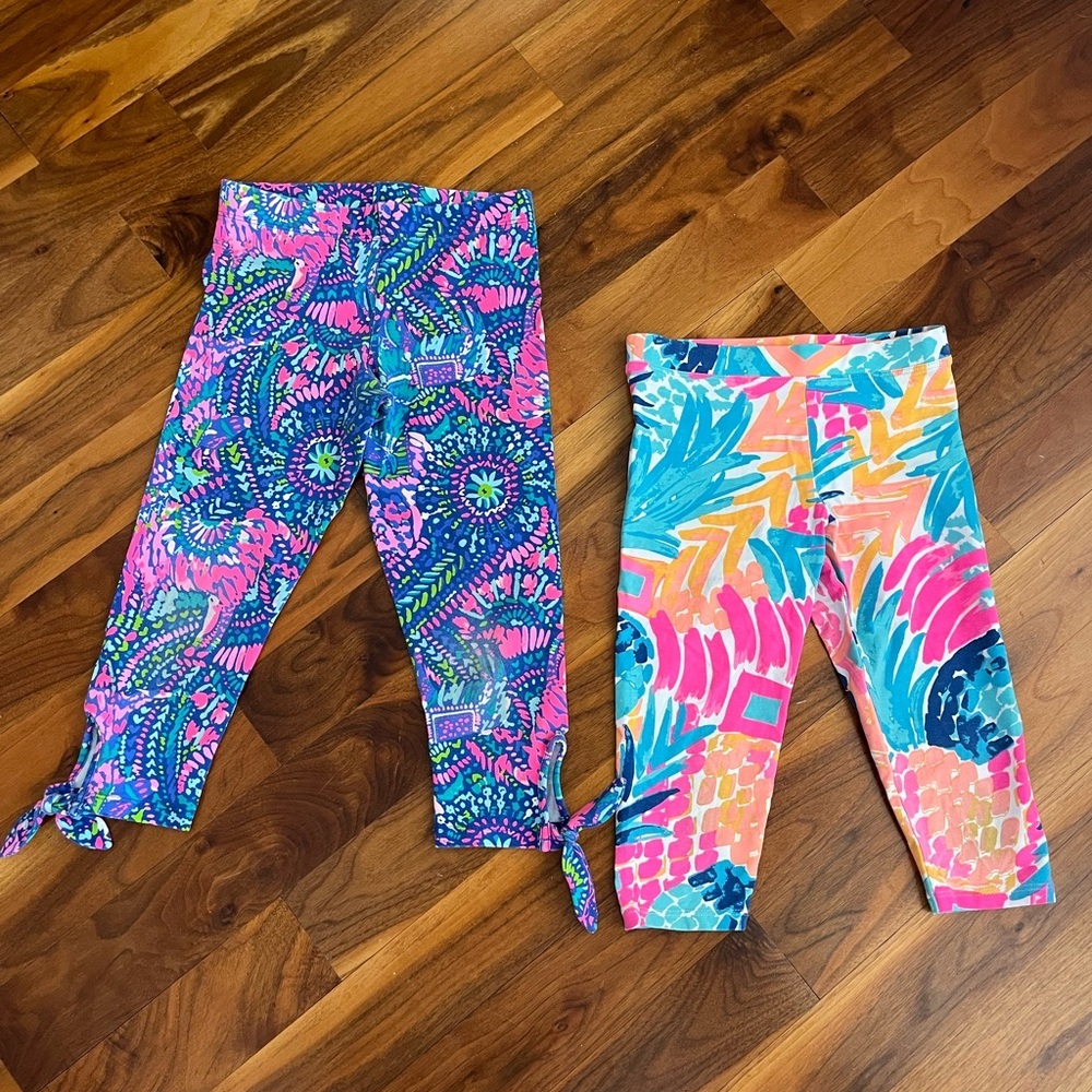 Lilly Pulitzer cropped pants, both are included, USED